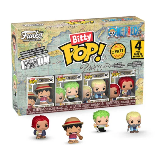 Набір ігрових фігурок BITTY POP! серії “Великий куш” – ЛУФФІ (4 фігурки в ас.)