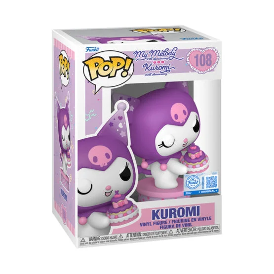 Ігрова фігурка FUNKO POP! серії “Sanrio: My Melody & Kuromi” – КУРОМІ З ТОРТИКОМ