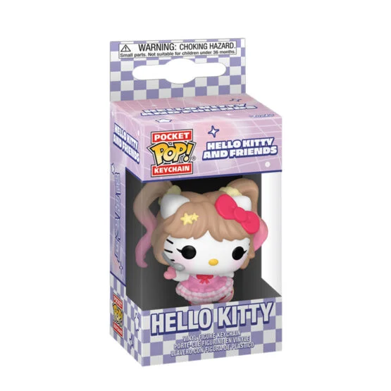 Ігрова фігурка на клипсе FUNKO POP! серії “Hello Kitty” – ХЕЛОУ КІТТІ (K-POP)