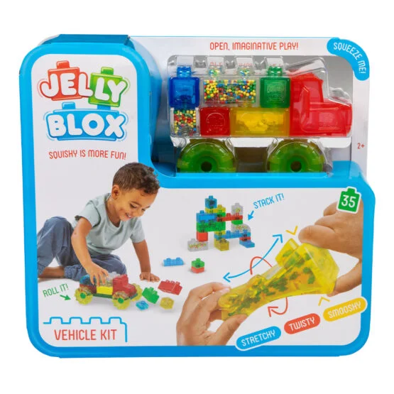 Сенсорний конструктор JELLY BLOX – МАШИНКА ВРУМ-ВРУМ!