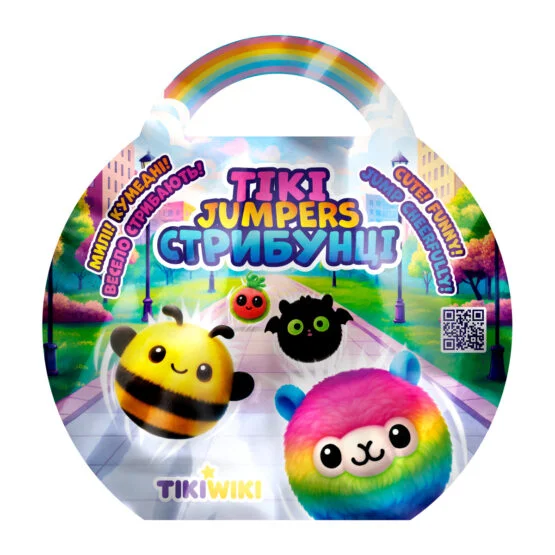 Іграшка-сюрприз TIKI WIKI – ТІКІ-СТРИБУНЦІ (в ас.)