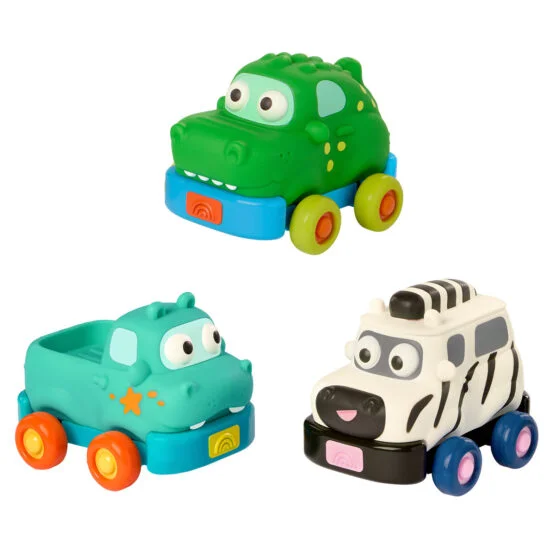 Ігровий набір інерційних машинок – АВТОПАРК САФАРІ