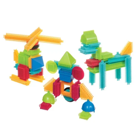 Конструктор серії Bristle Blocks – БУДІВЕЛЬНИК (56 деталей, у коробці)