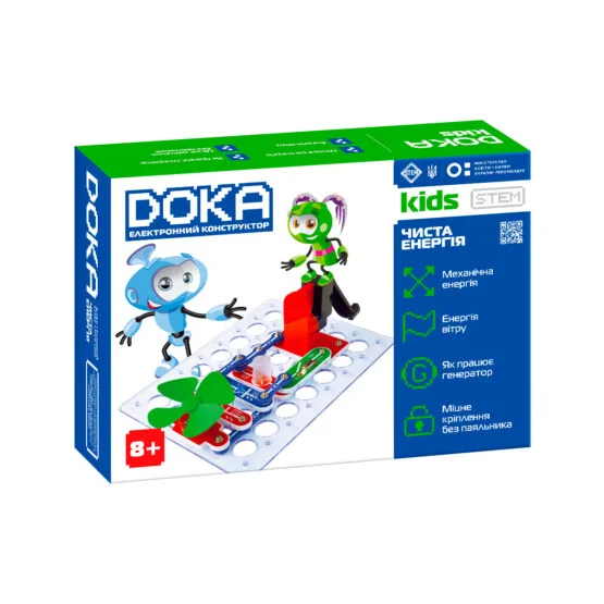 Конструктор електронний DOKA “ЧИСТА ЕНЕРГІЯ”