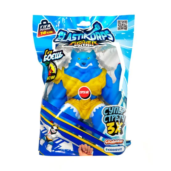 Стретч-іграшка ELASTIKORPS серії «Extra Force» – ВОВК БЛУПУС