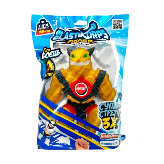 Стретч-іграшка ELASTIKORPS серії «Extra Force» – ДРАКОН ДРАГОЛД