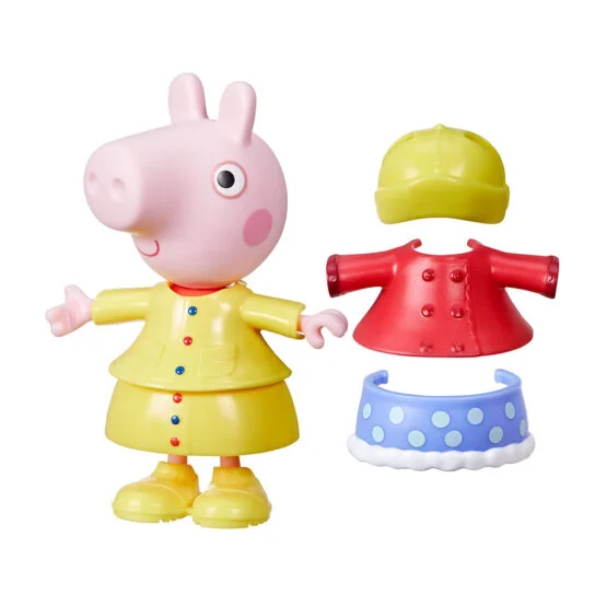 Ігровий набір PEPPA FIGURINES серії “Модна пригода” – ОДЯГНИ ПЕППУ