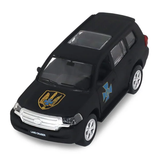 Автомодель серії “Шеврони Героїв” – TOYOTA LAND CRUISER – “ЦСО “АЛЬФА”