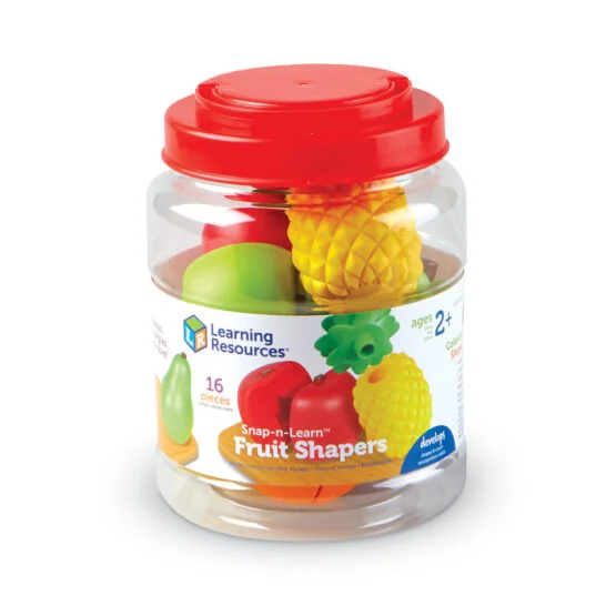 Навчальний ігровий набір LEARNING RESOURCES – ФРУКТИ ТА ФОРМИ Snap-n-Learn™