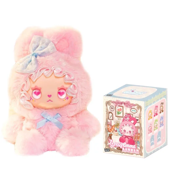 Колекційна м’яка іграшка з кільцем POP TOP Lucky Emma серіії “Lovely Emma” – ЗАЙЧЕНЯТА(дисп., в ас.)