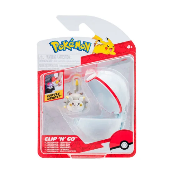 Ігровий набір POKEMON W16 – ТОГЕДЕМАРУ В ПОКЕБОЛІ (ігрова фігурка, покебол)
