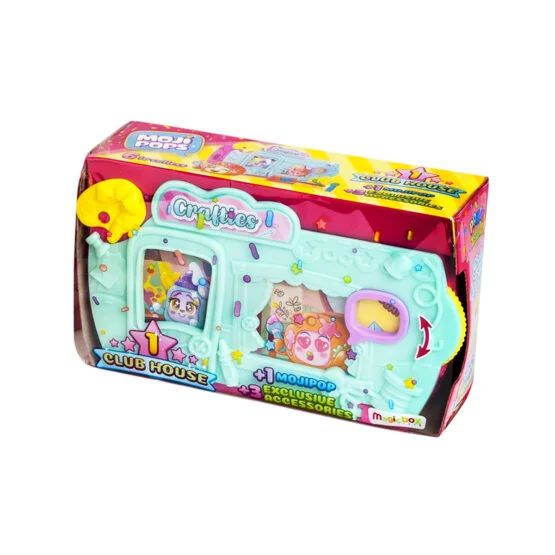 Ігровий набір MOJI POPS серії “Party” – КЛУБНИЙ БУДИНОЧОК (будиночок, фігурка, аксес.)