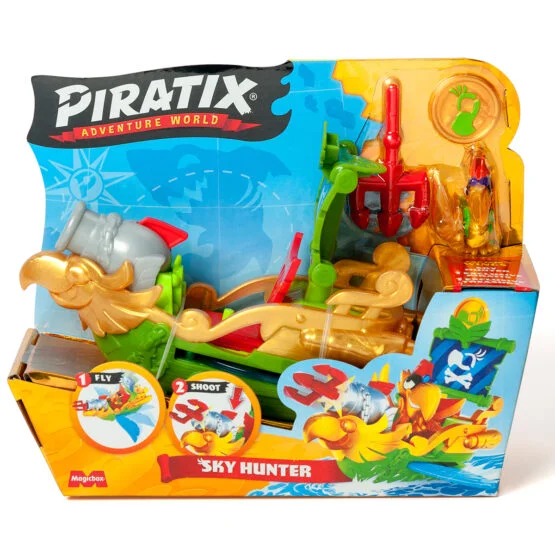 Ігровий набір PIRATIX S – ПІРАТСЬКИЙ КОРАБЕЛЬ НЕБЕСНИЙ МИСЛИВЕЦЬ