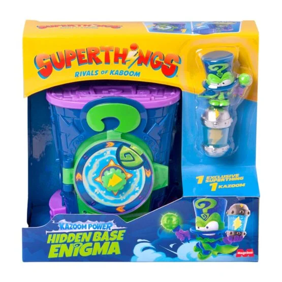 Ігровий набір SUPERTHINGS серії “Kazoom Power” – ПРИХОВАНА БАЗА ЕНІГМА