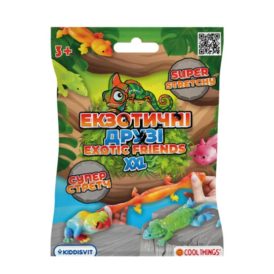 Іграшка-сюрприз COOL THINGS – ЕКЗОТИЧНІ ДРУЗІ XXL (у дисп., в ас.)