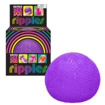 Іграшка-антистрес NEEDOH серії “Super” – ЯСКРАВІ КРУЖАЛЬЦЯ (пурпуровий)