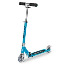 Самокат MICRO серії “Sprite” – БЛАКИТНИЙ ОАЗИС (складаний, до 100 кг (kg), двоколісний)