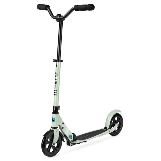 Самокат MICRO серії “Speed Deluxe” – КОЛІР ЗЕЛЕНОЇ ГЛИНИ (складаний, до 100 kg, двоколісний)