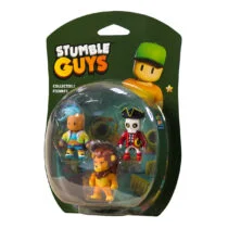 Набір колекц. фігурок STUMBLE GUYS – ВЕЛОЦИТ, ЛЕОНІДАС, КАПІТАН НОХАРТ (3 фігурки, 6 cm)