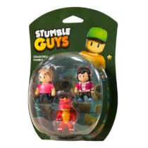 Набір колекц. фігурок STUMBLE GUYS – ОПЕРАТОР ДЖИНА, ДРАКОН ІНФЕРНО, МІС СТАМБЛ (3 фігурки, 6 cm)