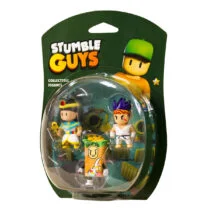 Набір колекц. фігурок STUMBLE GUYS – СЕНСЕЙ ФАЄРФІСТ, КЛЕОПАТРА, КІЛЕР (3 фігурки, 6 cm)