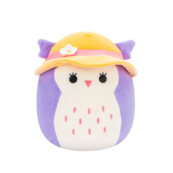 М’яка іграшка SQUISHMALLOWS – СОВА ХОЛЛІ (19 cm)