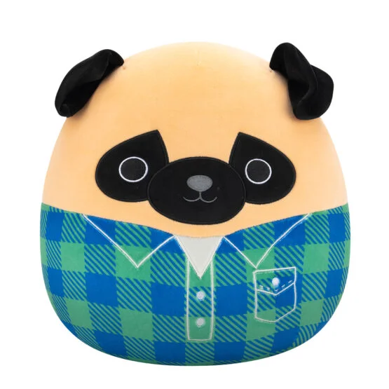 М’яка іграшка SQUISHMALLOWS – МОПС ПРИНЦ (30 cm)