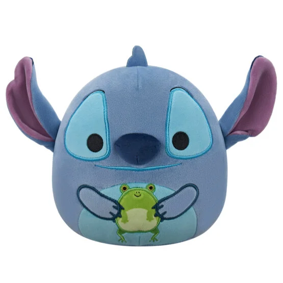 М’яка іграшка SQUISHMALLOWS серії “Disney” – СТІЧ З ЖАБКОЮ (17 см)