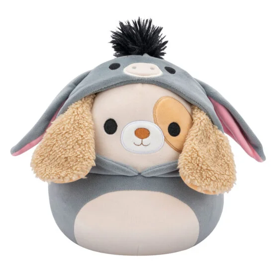 М’яка іграшка SQUISHMALLOWS – СОБАКА ГАРРІС (30 cm, у одязі)