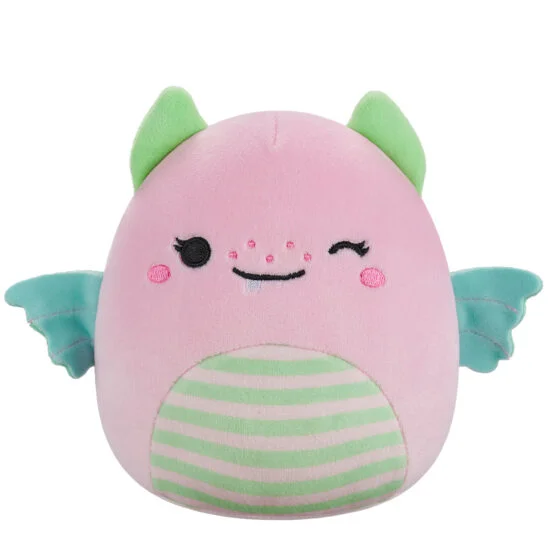 М’яка іграшка SQUISHMALLOWS – РОЖЕВИЙ ДИНО (19 cm)