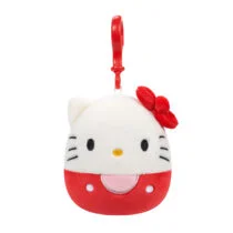 М’яка іграшка на кліпсі SQUISHMALLOWS серії “Хелоу Кітті” – ХЕЛОУ КІТТІ (9 cm)