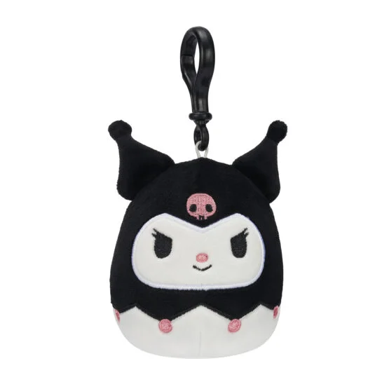 М’яка іграшка на кліпсі SQUISHMALLOWS серії “Хелоу Кітті” – КУРОМІ (9 cm)