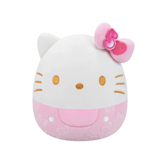 М’яка іграшка SQUISHMALLOWS – ХЕЛОУ КІТТІ У РОЖЕВОМУ (20 cm)