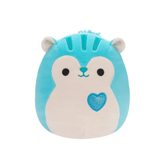М’яка іграшка SQUISHMALLOWS – БІЛКА САНТЬЯГО (13 cm)