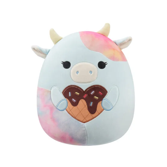 М’яка іграшка SQUISHMALLOWS – КОРІВКА КАЄДІЯ (19 cm)