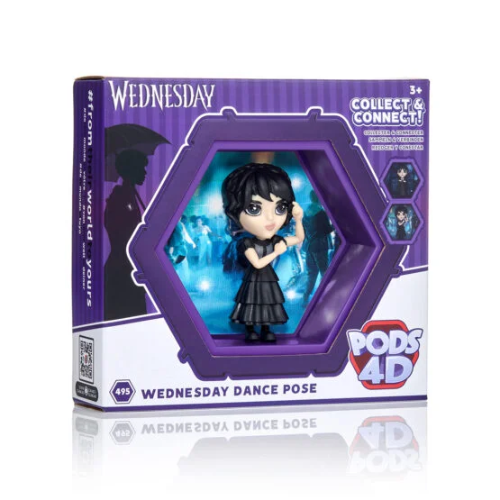 Колекційна фігурка WOW! PODS 4D серії “Венздей” – ВЕНЗДЕЙ (10 cm)