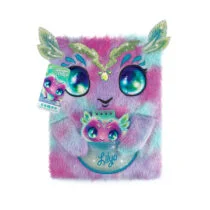 Великий пухнастий блокнот 2-в-1 NEBULOUS STARS – ЛІЛІЯ