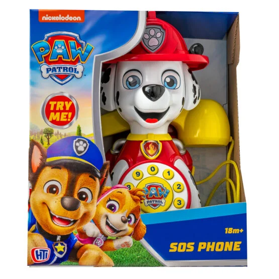 Іграшка-каталка на мотузочці PAW PATROL – МАРШАЛ: ЕКСТРЕНИЙ ВИКЛИК