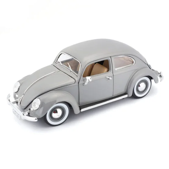 Автомодель – VOLKSWAGEN KÄFER BEETLE (1955) (сірий, 1:18)