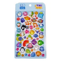 Набір 3D-наліпок TIKI WIKI серії “Crystal” – ТІКІ ОКЕАН