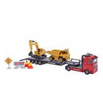 Ігровий набір – АВТОПЕРЕВІЗНИК (автоперевізник, самоскид, екскаватор, акс.)