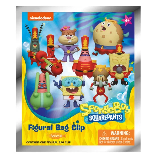 Ігрова фігурка на кліпсі MONOGRAM серії “Nickelodeon” – ГУБКА БОБ S6 (в ас.)
