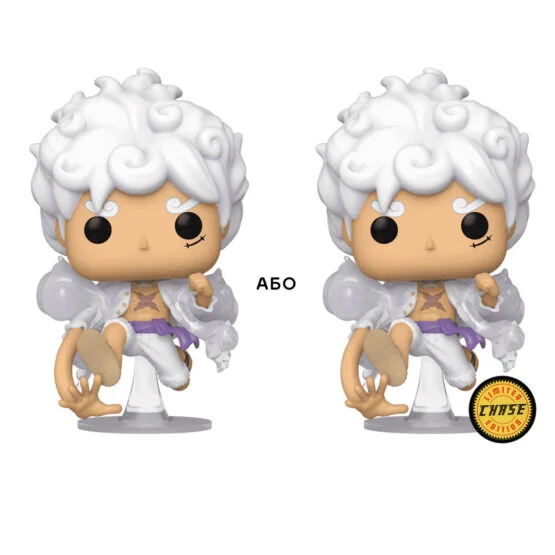 Ігрова фігурка FUNKO POP! cерії “Великий куш” – ЛУФФІ В БІЛОМУ (w/CH)