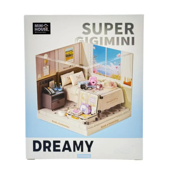 Конструктор-румбокс MINI HOUSE серії “Інтер’єр Міні” – ГОТЕЛЬНИЙ НОМЕР