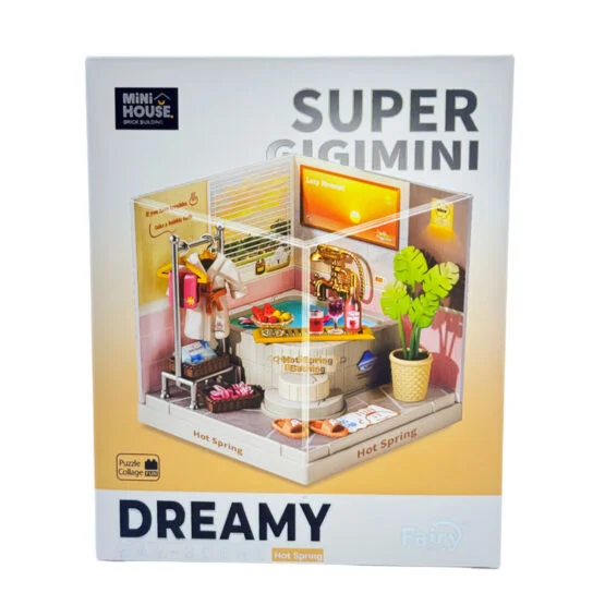 Конструктор-румбокс MINI HOUSE серії “Інтер’єр Міні” – ТЕРМАЛЬНА КУПАЛЬНЯ