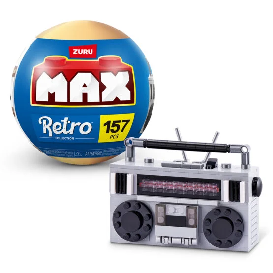 Конструктор в капсулі MAX серії “Retro” S1 – КАСЕТНИЙ МАГНІТОФОН