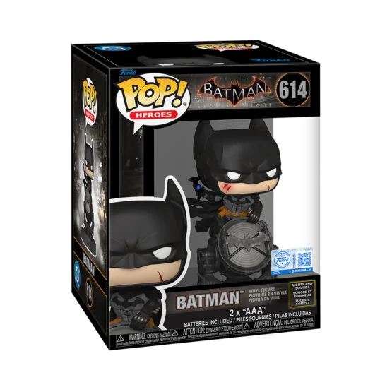 Ігрова фігурка FUNKO POP! серії “Бетмен” – БЕТМЕН І БЕТ-СИГНАЛ (звук, світло)