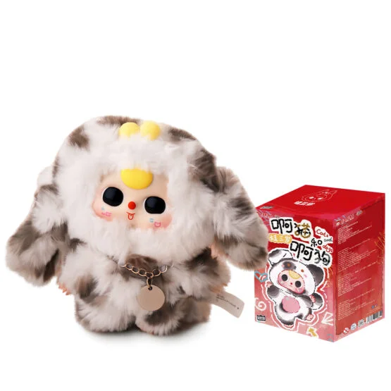 Колекційна м’яка іграшка з кільцем POP TOP Cureplaneta серії “Baby Three” – КОТИКИ ТА ПЕСИКИ (у дисп., в ас.)