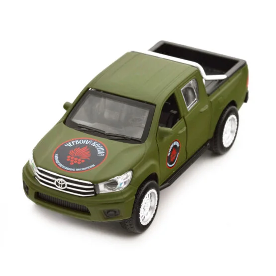 Автомодель серії “Шеврони Героїв” – TOYOTA HILUX – “ЧЕРВОНА КАЛИНА”