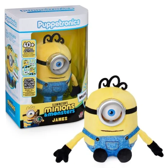 Інтерактивна м’яка іграшка PUPPETRONIC BY REAL FX Palm серії “Посіпаки” – ДЖЕЙМС